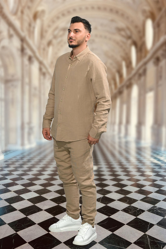 Compleu Casual Crem